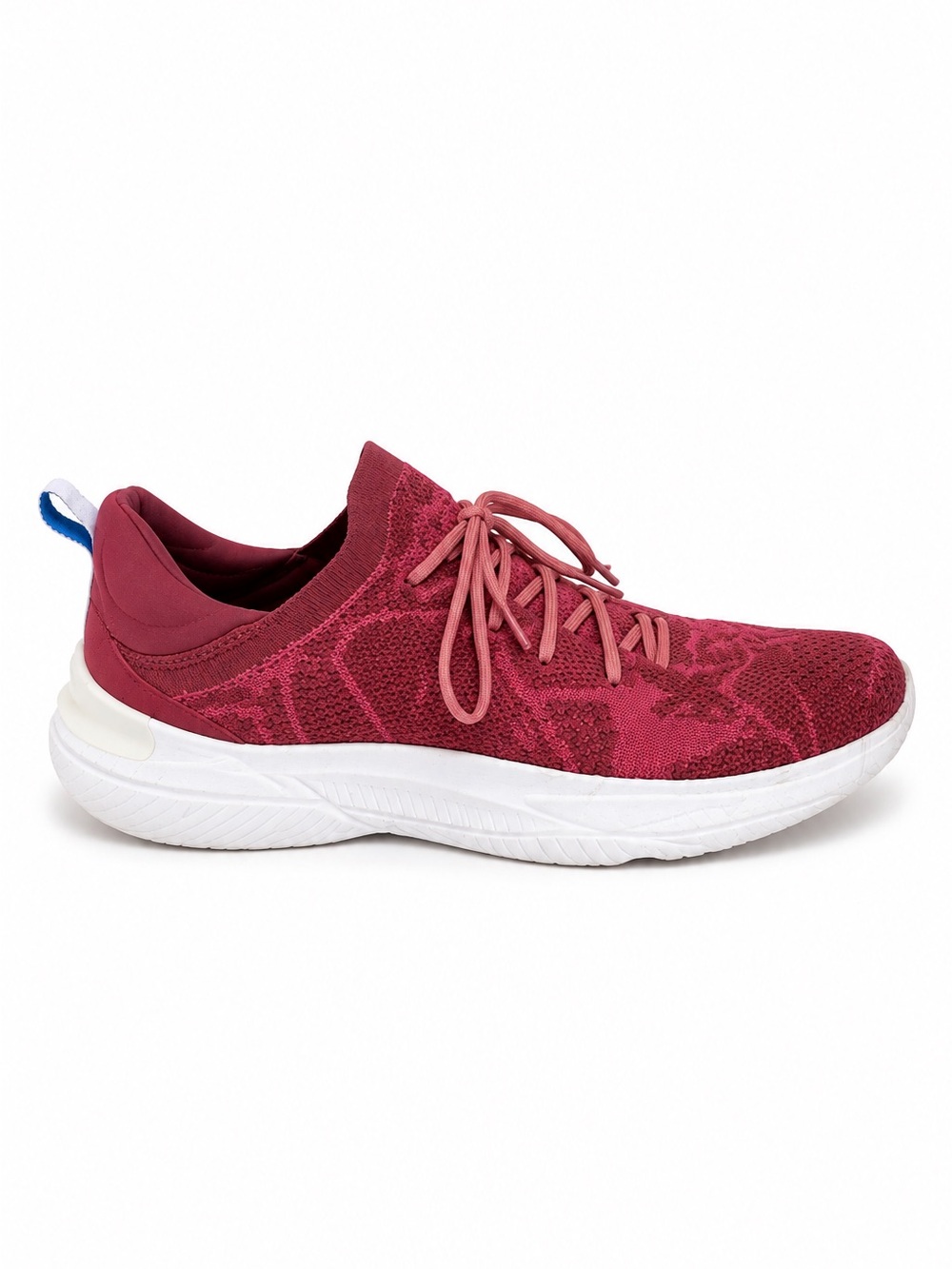 Sorel Kinetic Lace Knit Sneakers Lightweight Workout Walking Shoes Coral Pink 10